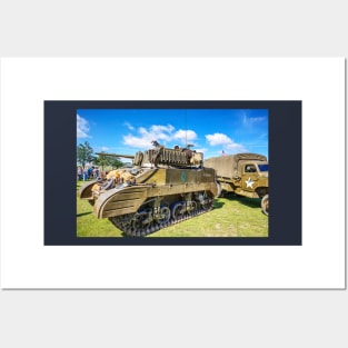 M5 Stuart Light Tank Posters and Art